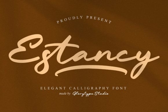 Estancy Font - Featured Image