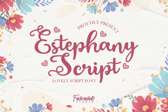 Estephany Script Font - Featured Image