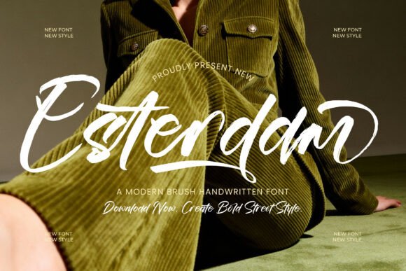 Esterdam Font - Featured Image