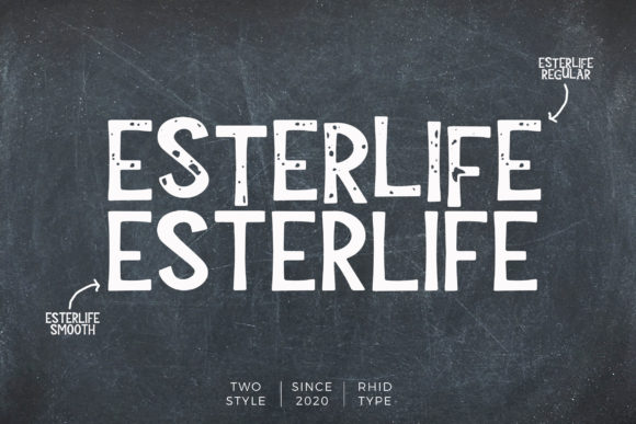 Esterlife Font - Featured Image