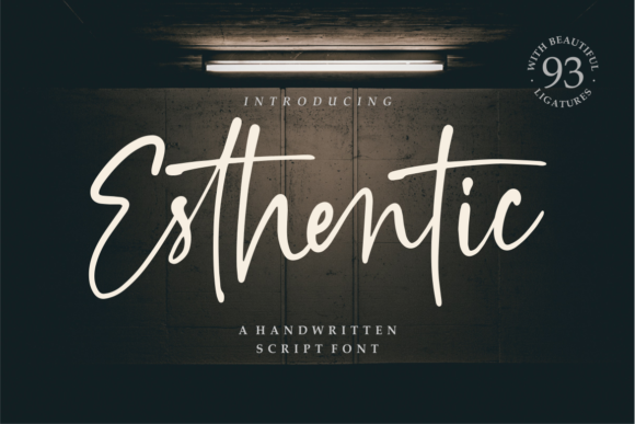 Esthentic Font - Featured Image