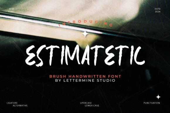 Estimatetic Font - Featured Image