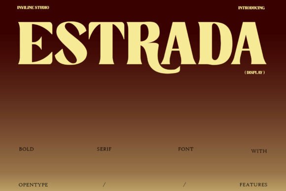 Estrada Font - Featured Image