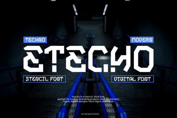 Etecho Font - Featured Image