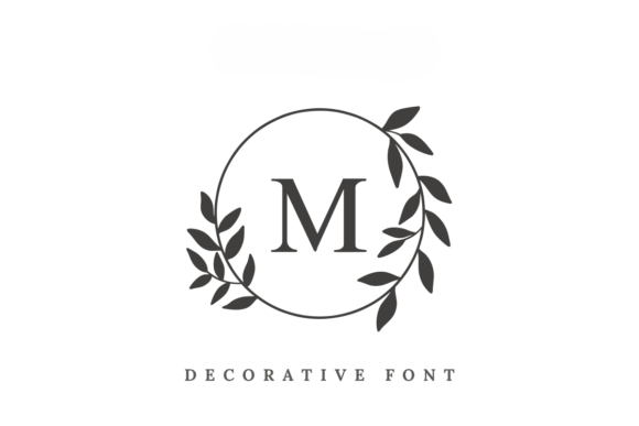 Eterna Leaf Monogram Font - Featured Image
