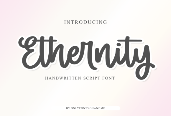 Ethernity Font - Featured Image