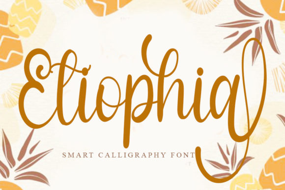 Etiophia Font - Featured Image