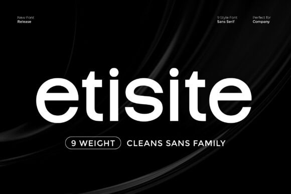 Etisite Font - Featured Image