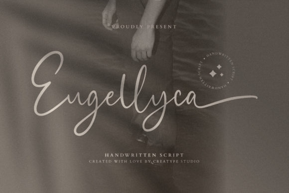 Eugellyca Script Font - Featured Image