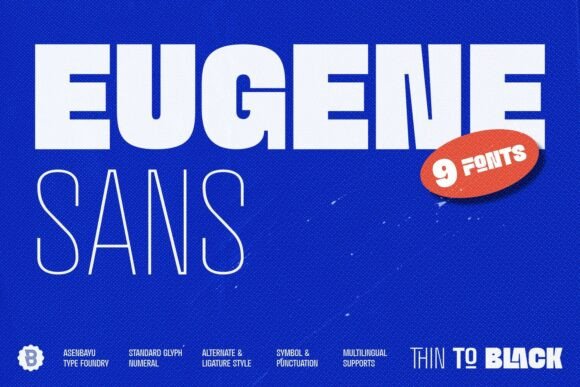 Eugene Sans Font - Featured Image