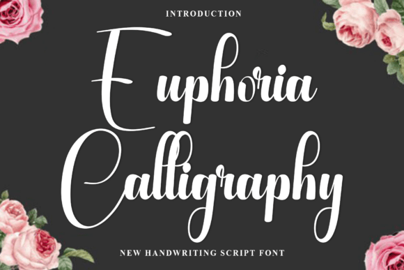 Euphoria Calligraphy Font - Featured Image
