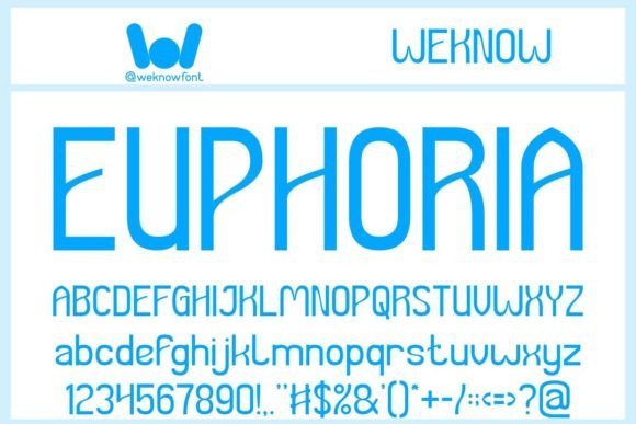 Euphoria Font - Featured Image