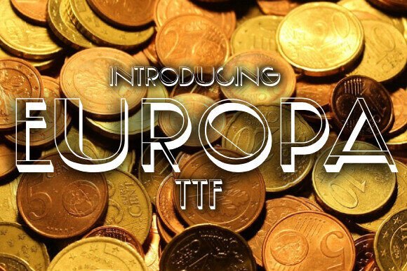 Europa Font - Featured Image