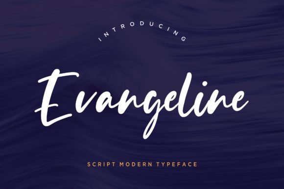 Evangeline Font - Featured Image