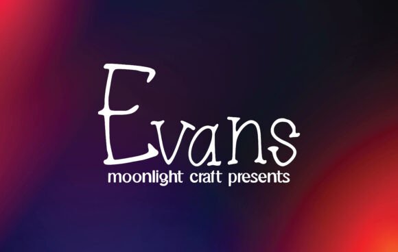 Evans Font - Featured Image