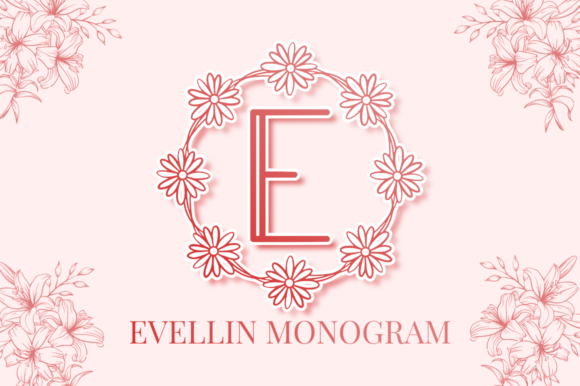 Evellin Monogram Font - Featured Image