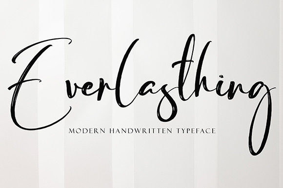 Everlasthing Font - Featured Image