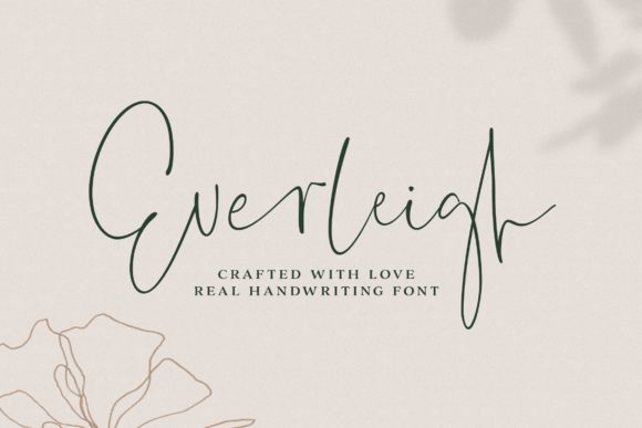 Everleigh Script Font - Featured Image
