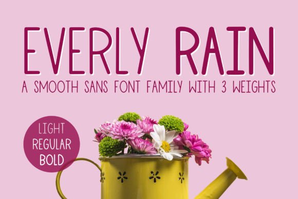 Everly Rain Font - Featured Image