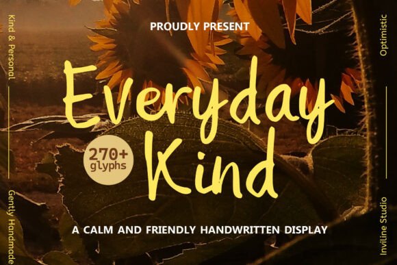 Everyday Kind Font - Featured Image