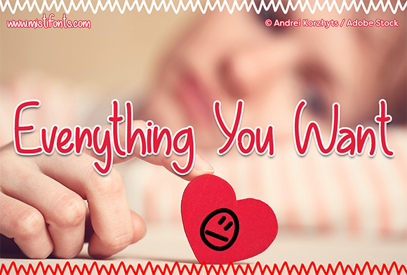 Everything You Want Font - Featured Image