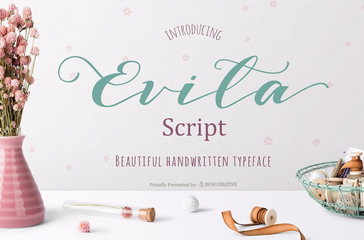 Evita Font - Featured Image