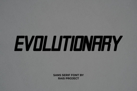 Evolutionary Font - Featured Image