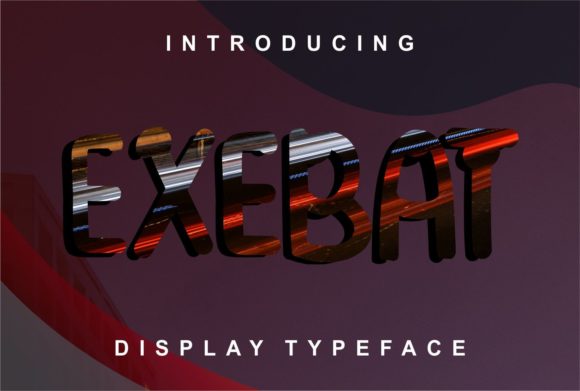 Exabat Font - Featured Image