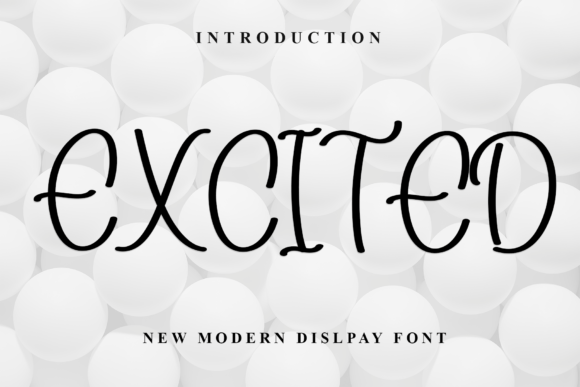 Excited Font - Featured Image
