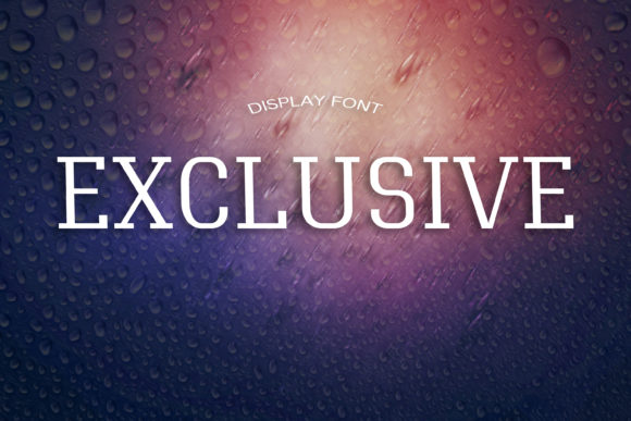 Exclusive Font - Featured Image