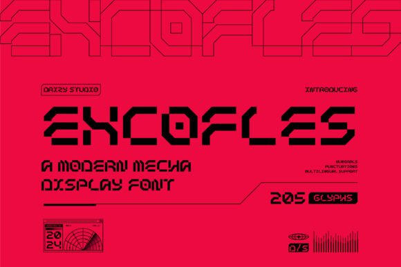 Excofles Font - Featured Image