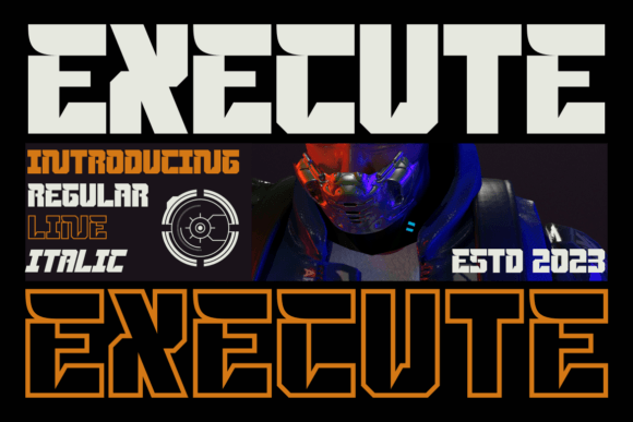 Execute Font - Featured Image