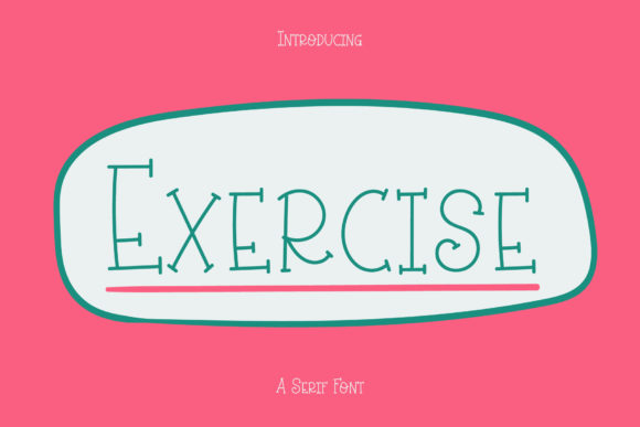 Exercise Font - Featured Image
