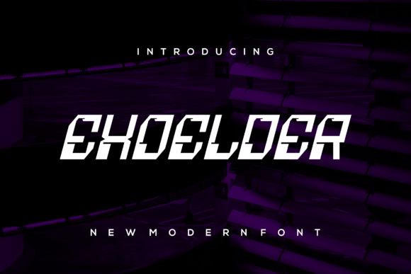 Exoelder Font - Featured Image
