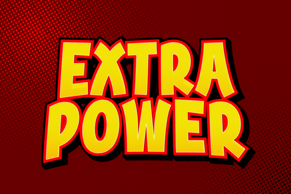 Extra Power Font - Featured Image