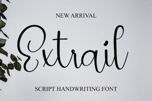 Extrail Font - Featured Image