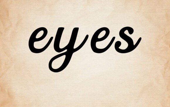 Eyes Font - Featured Image