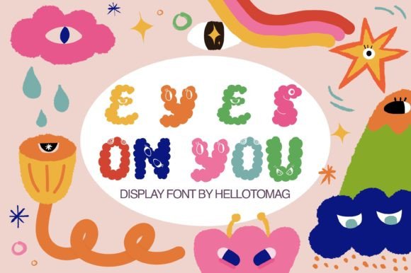 Eyes on You Font - Featured Image