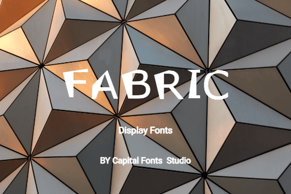 Fabric Font - Featured Image