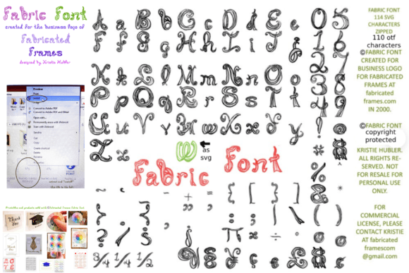 Fabric Font - Featured Image