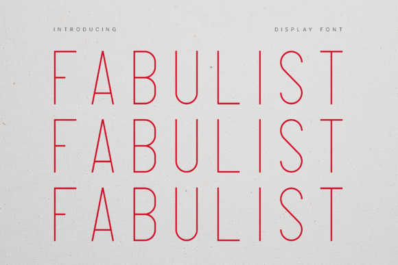 Fabulist Font - Featured Image