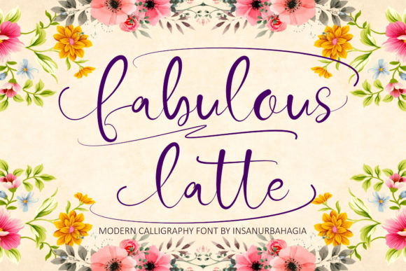 Fabulous Latte Font - Featured Image
