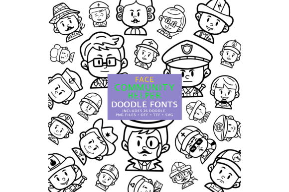 Face Community Helper Font - Featured Image