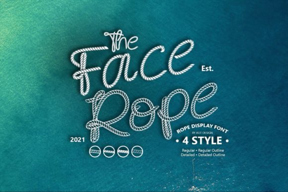 Face Rope Font - Featured Image