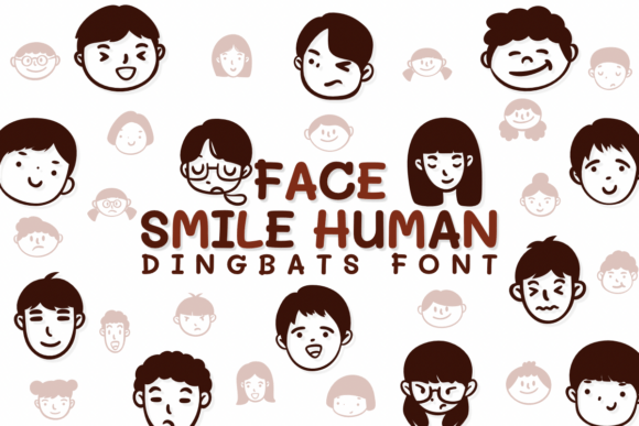 Face Smile Human Font - Featured Image