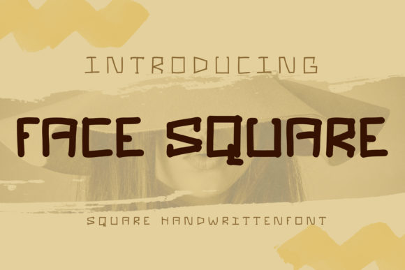 Face Square Font - Featured Image