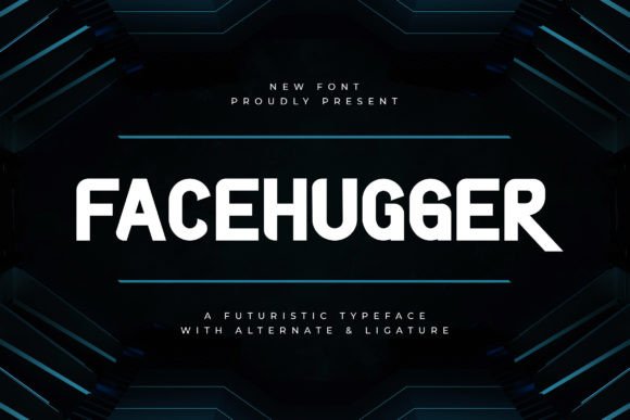 Facehugger Font - Featured Image
