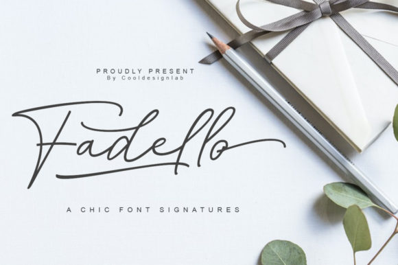 Fadello Font - Featured Image