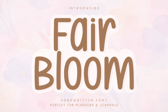 Fair Bloom Font - Featured Image