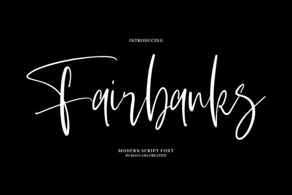 Fairbanks Font - Featured Image